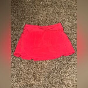 LULULEMON PACE RIVAL MID-RISE SKIRT *LONG IN LIP GLOSS